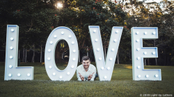 LOVE Light Up Letters